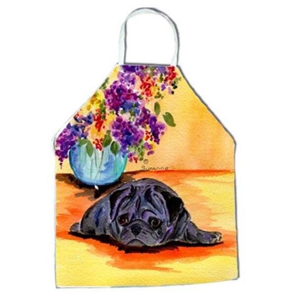 Carolines Treasures Carolines Treasures SS8298APRON Pug Apron - 27 x 31 in. SS8298APRON - main